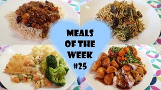 Meals Of The Week 25 Whats for Dinner  Whats for Tea  Weekly Meal Ideas  UK Family of Two [upl. by Eseerehs]