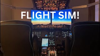 FINALLY Flying The Flight Sim  A320 Cold and Dark  Ready to Taxi [upl. by Letnahs]