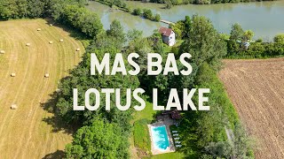 Mas Bas Lotus Lake  Carp Fishing with Accommodation amp Pool [upl. by Tingey737]