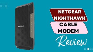 NETGEAR Nighthawk Cable Modem CM1200 HighSpeed Connectivity at Your Fingertips [upl. by Irac]