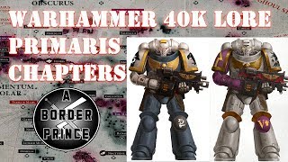 Warhammer 40k Lore Primaris Space Marine Chapters [upl. by Alyek]