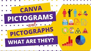 Using Pictograms and Pictographs in Canva  How to Customize Graphs in Canva [upl. by Ashli]