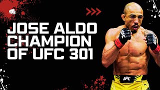 Jose Aldo Wants Talks With Dana White After Huge 301 Win [upl. by Reppiks]