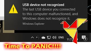 How to Fix USB Problems on Computer [upl. by Ydiarf459]