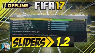 FIFA 17 SLIDERS REAL GAMEPLAY [upl. by Oinotnaocram854]