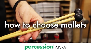 how to choose mallets for audition excerpts [upl. by Aidua]