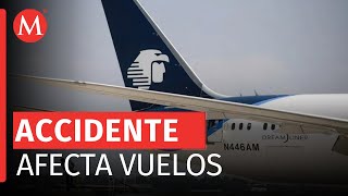 Aeroméxico cancela 39 vuelos más en AICM tras suspensión de aviones Boeing [upl. by Christianson]