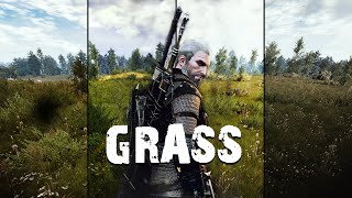 4K Witcher 3 Grass Mods Comparison [upl. by Robbin]