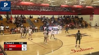 BC vs Gilbert Basketball 2024 [upl. by Lebezej]