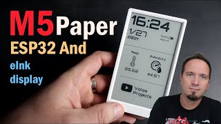 M5Paper ESP32 development board with EInk display [upl. by Michal]