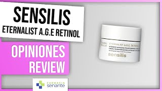 SENSILIS Eternalist AGE Retinol Opiniones 🍁 Crema antiedad retinol Sensilis 💚 FARMACIA SENANTE [upl. by Narot855]