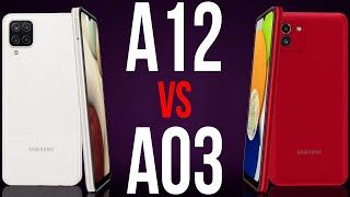 A12 vs A03 Comparativo [upl. by Enelyt]