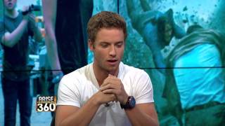 Actor Jeremy Sumpter on his new film quotInto the Stormquot [upl. by Boiney]