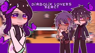 Diabolik Lovers react to Yui as Shinobu kocho 💜  DEMON SLAYER X DIABOLIK LOVERS  Speed 2x [upl. by Ayatal587]