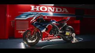 Team HRCs Honda CBR1000RRR Fireblade  bring on WorldSBK [upl. by Nehte217]