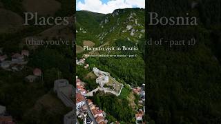 Most underrated travel destination in Bosnia 🇧🇦⚜️ bosna travnik cevapi besttraveldestinations [upl. by Aivata]