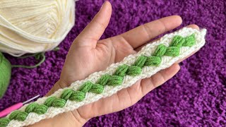 How to crochet hairband  crochet hairband tutorial [upl. by Odie967]