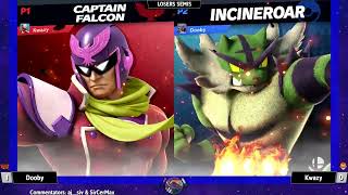 Kwazy Captain Falcon vs Dooby Incineroar  KO Fight Night Qualifier 6 [upl. by Azilem]