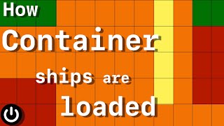 How Container Ships Are Loaded so Fast [upl. by Verena]