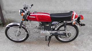 HONDA SS50Z 1973 [upl. by Esiole681]