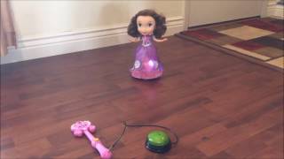 Switch adapted toys  Adaptive switches  Switch toys  Disney Sofia the First Magic Dancing Sofia [upl. by Convery]