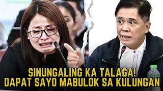 Alice Guo nakatikim ng GALIT ni Cong Paduano Di umubra ang pagpapacute sa mga Kongresista [upl. by Leirbma]