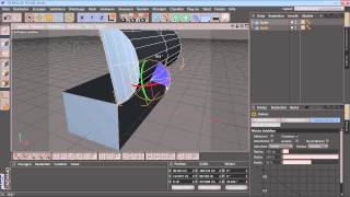 211 Objekte verbinden und abtrennen C4DVideoTraining [upl. by Enyaj]