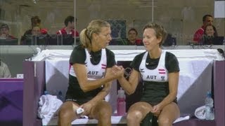 Womens Beach Volleyball Round of 16  RUS v AUT  London 2012 Olympics [upl. by Artiek]