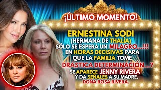 APARECIO JENNY RIVERA Y LE DIO UN MENSAJE A SU MADREDOÑA ROSA UN MILAGRO PARA ERNESTINA SODI [upl. by Brezin]