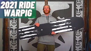 The Ride Warpig Snowboard Review [upl. by Siramaj]