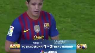 Barcelona 12 Real Madrid La Liga English Commentary [upl. by Enoval]