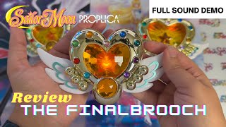 Eternal Moon Article Proplica Comparison amp Demo Sailor Moon Cosmos Review [upl. by Gavrila]