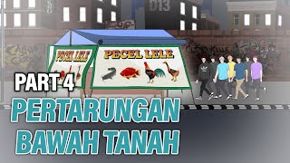 PERTARUNGAN BAWAH TANAH PART 4  Animasi Drama Series [upl. by Ellennej]