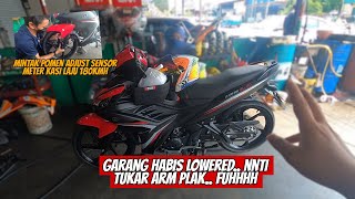 SAIZ TAYAR TERBAIK UNTUK LCV8 DEPAN 7080 BELAKANG 8080  BESOK LOCK RIDE LUMUT gps125 [upl. by Laehcim690]