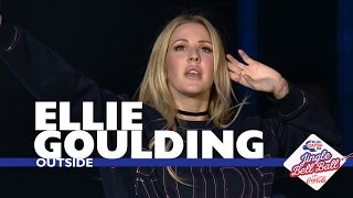 Ellie Goulding  Outside Live At Capitals Jingle Bell Ball 2016 [upl. by Eelessej]