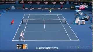 Djokovic vs Leonardo Mayer Australian HIGHLIGHTS Open 2014 Round 2 TRUE HD [upl. by Aniri]