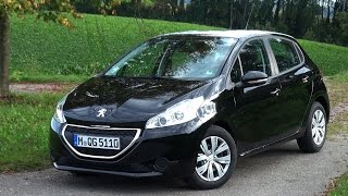 2014 Peugeot 208 eHDi FAP 92 HP Test Drive [upl. by Jeffie]