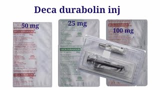 Deca durabolin 25 mg  50 mg  100 mginj Use  side effects  benefitsin hindi [upl. by Hynda]