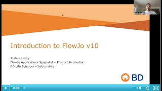 Intro to FlowJo Sep 7 2023 with Joshua Luthy [upl. by Montfort]