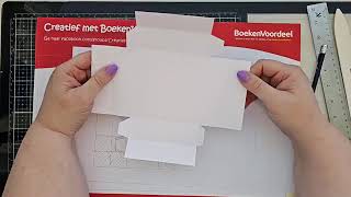 Marianne Design explosie box  Creatief met BoekenVoordeel [upl. by Naux]