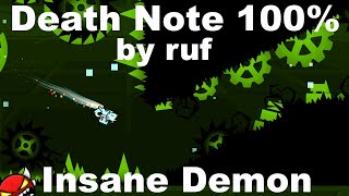 Death Note by Ruf 100 Insane Demon 6 [upl. by Aitra307]