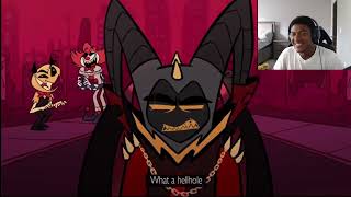 SINNER ADAM SONG  What a Hellhole  Hazbin Hotel Animatic【Song By MilkyyMelodies  Reaction [upl. by Brawner860]