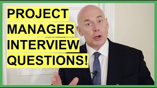 PROJECT MANAGER Interview Questions amp ANSWERS How to PASS a Project Management Job Interview [upl. by Ahsial982]