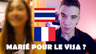 Marié à une Thaïlandaise pour le Visa  La Jalousie des Thaïlandais 🇹🇭 [upl. by Fabrienne]