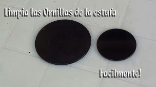 Como limpiar facilmente las ornillas de la estufa [upl. by Gamber]