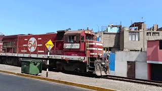 DCJNILQ Tren de Southern Peru liderado por la SP54 [upl. by Narmis]