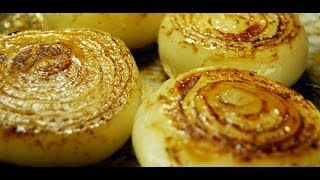 Jan Charles Cooks Roasted Onions Roasted Onions Recipe How to Make Roast Onions [upl. by Haslam]