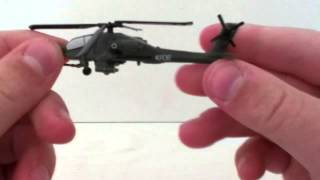 Revell Minikit quotAH64 Apachequot Review [upl. by Ynetruoc710]