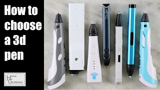 How to choose a 3d pen [upl. by Naawaj]