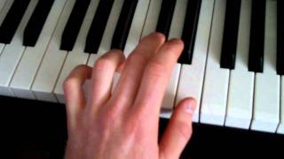 How to play axis of awesome 4 chords  accords song on piano [upl. by Clynes504]